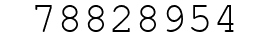 Number 78828954.