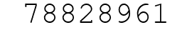 Number 78828961.