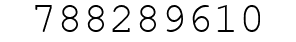 Number 788289610.