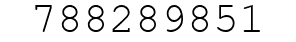 Number 788289851.