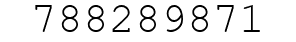 Number 788289871.