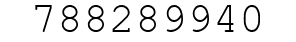 Number 788289940.