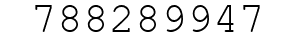 Number 788289947.