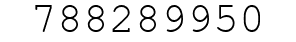 Number 788289950.