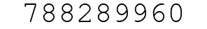 Number 788289960.