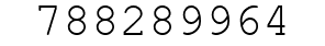 Number 788289964.