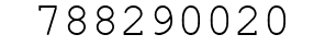 Number 788290020.
