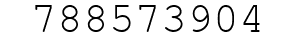 Number 788573904.