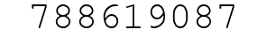 Number 788619087.