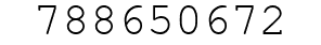 Number 788650672.