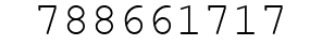 Number 788661717.
