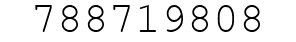 Number 788719808.
