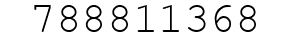 Number 788811368.