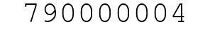 Number 790000004.