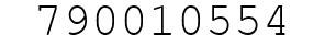 Number 790010554.
