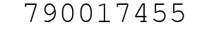 Number 790017455.