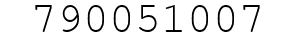 Number 790051007.