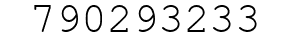 Number 790293233.