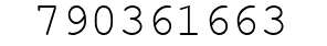 Number 790361663.