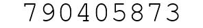 Number 790405873.