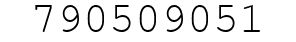 Number 790509051.