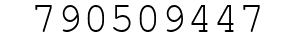 Number 790509447.