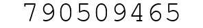 Number 790509465.