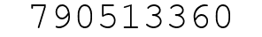 Number 790513360.