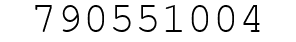 Number 790551004.