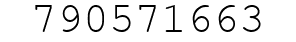 Number 790571663.