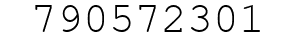 Number 790572301.