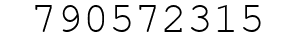 Number 790572315.