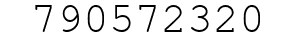 Number 790572320.