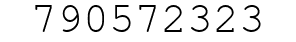 Number 790572323.