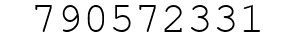 Number 790572331.
