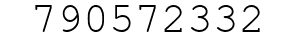 Number 790572332.