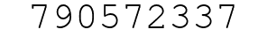 Number 790572337.