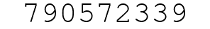 Number 790572339.