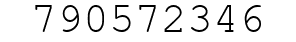 Number 790572346.