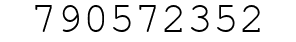 Number 790572352.