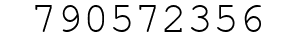 Number 790572356.