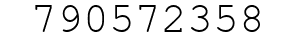 Number 790572358.