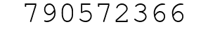 Number 790572366.