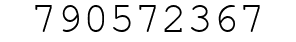Number 790572367.