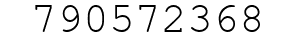 Number 790572368.
