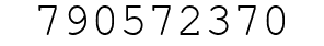 Number 790572370.