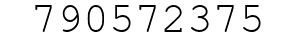 Number 790572375.