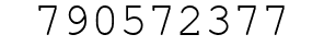 Number 790572377.