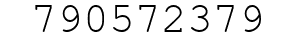 Number 790572379.