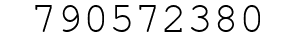 Number 790572380.